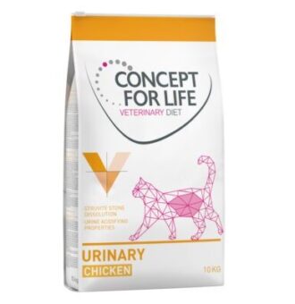 2x10kg Concept for Life Veterinary Diet Urinary száraz macskatáp - Kisállat kiegészítők webáruház - állateledelek