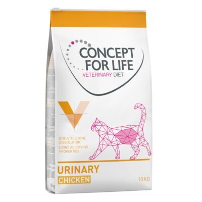 2x10kg Concept for Life Veterinary Diet Urinary száraz macskatáp - Kisállat kiegészítők webáruház - állateledelek