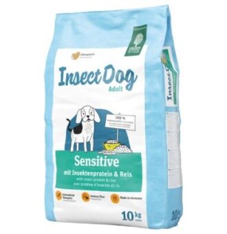 2x10kg Green Petfood InsectDog sensitive száraz kutyatáp - Kisállat kiegészítők webáruház - állateledelek