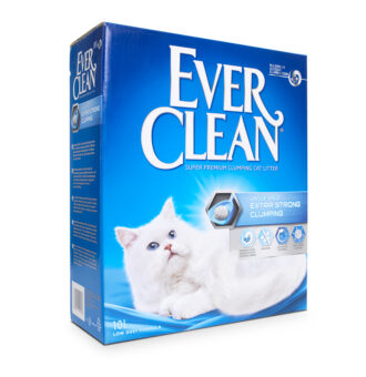 2x10l Ever Clean® Extra Strong csomósodó alom - parfümmentes - Kisállat kiegészítők webáruház - állateledelek