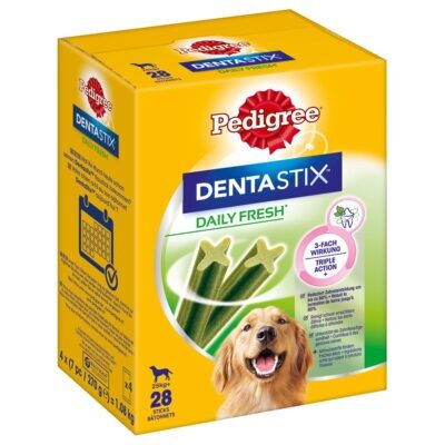 168db Pedigree Dentastix Fresh mindennapi frissesség nagy méretű kutyáknak (>25 kg) - Kisállat kiegészítők webáruház - állateledelek