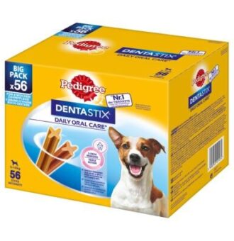112db db Fogápoló snack: Pedigree Dentastix kis testű kutyáknak (5-10 kg) - Kisállat kiegészítők webáruház - állateledelek