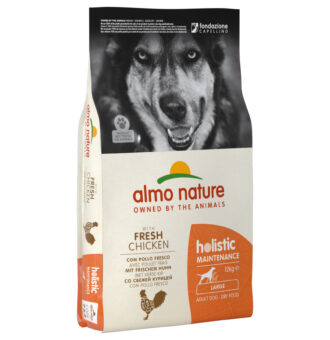 2x12 kg Almo Nature kutyatáp gazdaságos csomag - Adult Large csirke & rizs - Kisállat kiegészítők webáruház - állateledelek