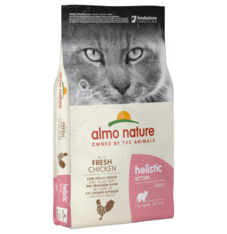 Almo Nature Holistic Kitten csirke & rizs - 2 x 12 kg - Kisállat kiegészítők webáruház - állateledelek