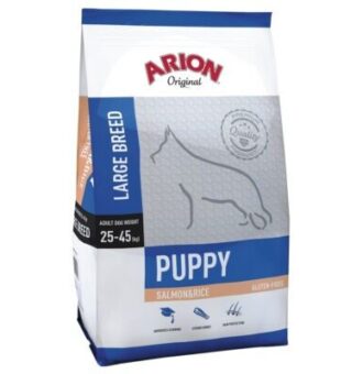 2x12kg Arion Original Puppy Large Breed lazacos rizs száraz kutyatáp - Kisállat kiegészítők webáruház - állateledelek