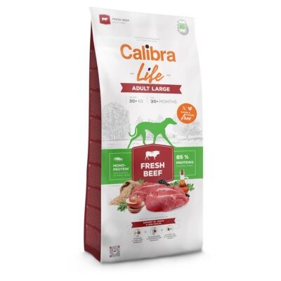 2x12kg Calibra Life Adult Large Breed marha száraz kutyatáp - Kisállat kiegészítők webáruház - állateledelek