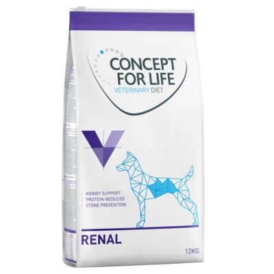2x12kg Concept for Life Veterinary Diet Dog Renal száraz kutyatáp - Kisállat kiegészítők webáruház - állateledelek