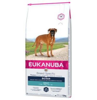 2x12kg Eukanuba Adult Breed Specific Boxer száraz kutyatáp - Kisállat kiegészítők webáruház - állateledelek