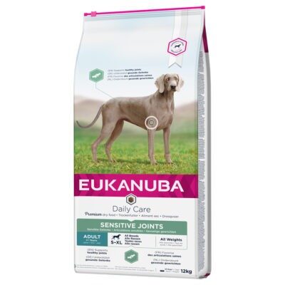 2x12 kg Eukanuba Daily Care / Monoprotein 4 kg ingyen! száraz kutyatáp  - Overweight Adult - Kisállat kiegészítők webáruház - állateledelek