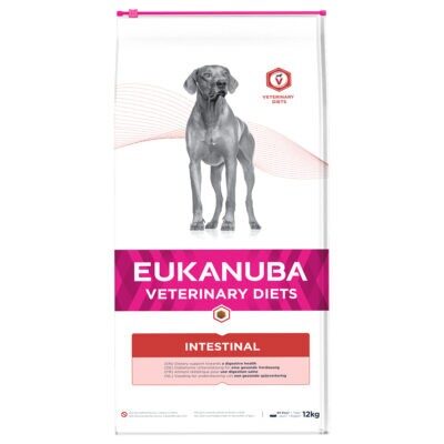 2x12kg Eukanuba VETERINARY DIETS Adult Intestinal száraz kutyatáp - Kisállat kiegészítők webáruház - állateledelek