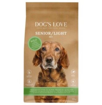 12kg Senior/Light Wild Dog's Love szárazeledel kutyák számára - Kisállat kiegészítők webáruház - állateledelek