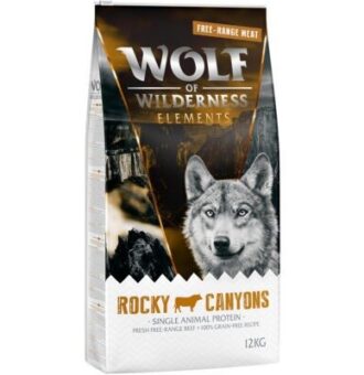 2x12kg Wolf of Wilderness "Rocky Canyons" - szabadtartású marha