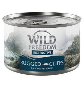 12x140g Wild Freedom Instinctive Rugged Cliffs - tonhal nedves macskatáp - Kisállat kiegészítők webáruház - állateledelek