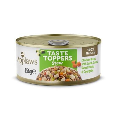 12x156g Applaws Taste Toppers ragu gazdaságos csomag nedves kutyatáp  Csirke báránnyal - Kisállat kiegészítők webáruház - állateledelek