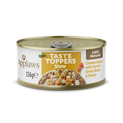 12x156g Applaws Taste Toppers ragu gazdaságos csomag nedves kutyatáp - Csirke - Kisállat kiegészítők webáruház - állateledelek