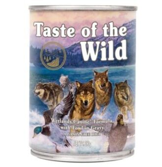 12x390 g Taste of the Wild Wetlands kutyatáp - Kisállat kiegészítők webáruház - állateledelek