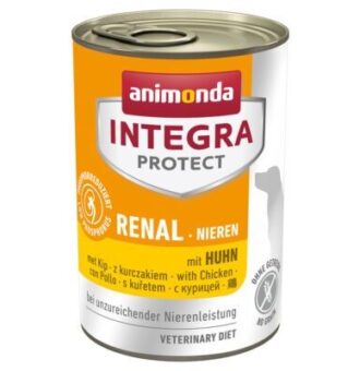 12x400g Animonda Integra Protect Niere csirke nedves kutyatáp   - Kisállat kiegészítők webáruház - állateledelek
