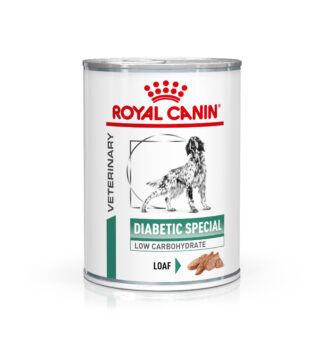 24x410g Royal Canin Veterinary Canine Diabetic Special Low Carbohydrate Mousse nedves kutyatáp - Kisállat kiegészítők webáruház - állateledelek