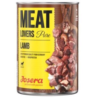 6x800g Josera Meatlovers Pure Bárány nedves kutyaeledel - Kisállat kiegészítők webáruház - állateledelek