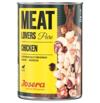 6x800g Josera Meatlovers Pure Csirke nedves kutyaeledel - Kisállat kiegészítők webáruház - állateledelek