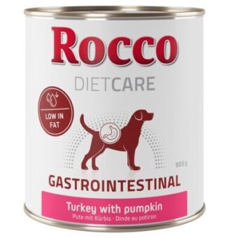 24x800g Rocco Diet Care Gastro Intestinal pulyka & tök nedves kutyatáp - Kisállat kiegészítők webáruház - állateledelek