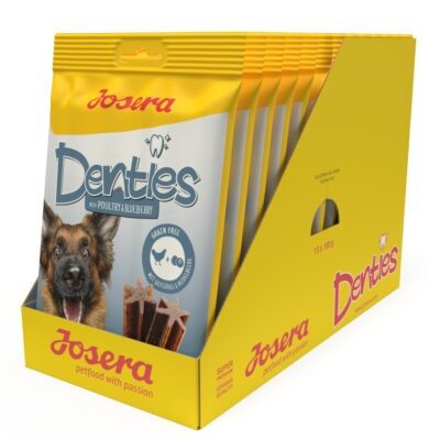 26x180g Josera Denties szárnyas & áfonya kutyasnack - Kisállat kiegészítők webáruház - állateledelek