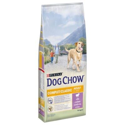 14kg PURINA Dog Chow Complet/Classic bárány száraz kutyatáp 12+2 kg ingyen akcióban - Kisállat kiegészítők webáruház - állateledelek