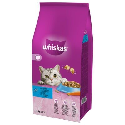 2x14kg Whiskas 1+ tonhal száraz macskatáp - Kisállat kiegészítők webáruház - állateledelek
