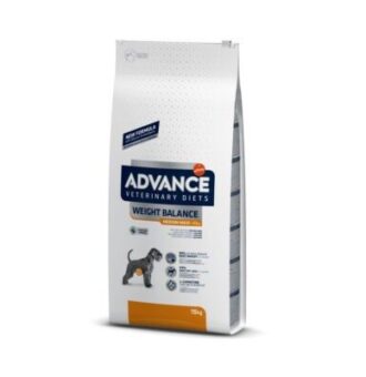 2x15kg Advance Veterinary Diets Weight Balance Medium/Maxi szárazkutyatáp - Kisállat kiegészítők webáruház - állateledelek