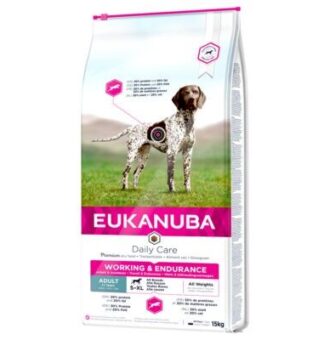 2x15kg Eukanuba Daily Care Working & Endurance Adult száraz kutyatáp - Kisállat kiegészítők webáruház - állateledelek