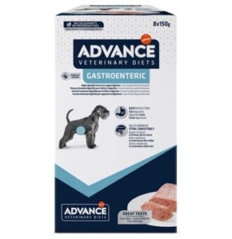 16x150g Advance Veterinary Diets Dog Gastroenteric nedves kutyatáp - Kisállat kiegészítők webáruház - állateledelek