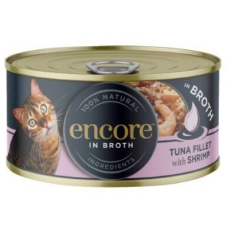 48x70g Encore Tonhal & garnélarák konzerv nedves macskatáp - Kisállat kiegészítők webáruház - állateledelek