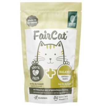 16x85g Green Petfood FairCat Balance tasakos nedves macskatáp - Kisállat kiegészítők webáruház - állateledelek