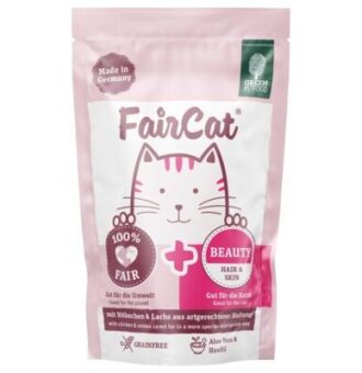 16x85g Green Petfood FairCat Beauty tasakos nedves macskatáp - Kisállat kiegészítők webáruház - állateledelek