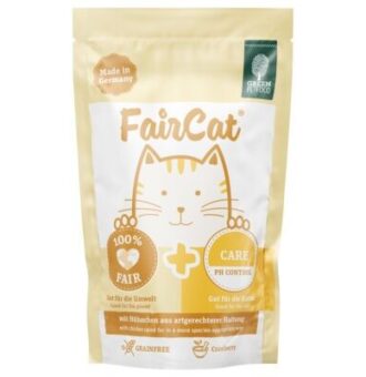 16x85g Green Petfood FairCat Care tasakos nedves macskatáp - Kisállat kiegészítők webáruház - állateledelek