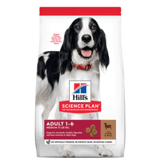 14 kg Hill's Canine Adult bárány & rizs kutyatáp - Kisállat kiegészítők webáruház - állateledelek