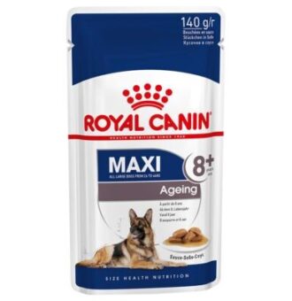 20x140g Royal Canin Maxi Ageing 8+ szószban nedves kutyatáp - Kisállat kiegészítők webáruház - állateledelek