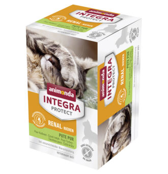 24x100g animonda INTEGRA Protect Adult Renal pulyka pur nedves macskatáp - Kisállat kiegészítők webáruház - állateledelek