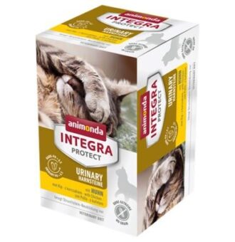 24x100g Animonda Integra Protect Adult Urinary csirke nedves macskatáp - Kisállat kiegészítők webáruház - állateledelek