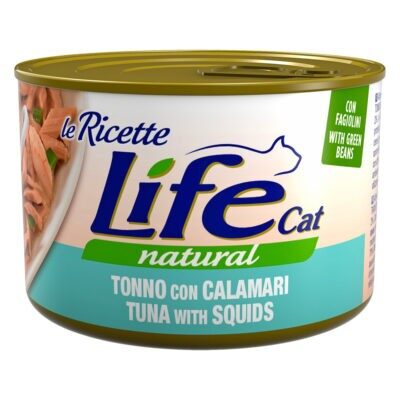 24x150g Life Cat "Le Ricette" nedves macskatáp - Kisállat kiegészítők webáruház - állateledelek