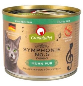24x200g GranataPet Symphonie csirke nedves macskatáp - Kisállat kiegészítők webáruház - állateledelek
