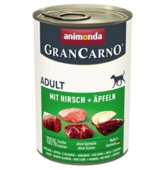 24x400g animonda GranCarno Original Adult Szarvas & alma nedves kutyatáp - Kisállat kiegészítők webáruház - állateledelek
