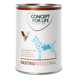 24x400g Concept for Life Veterinary Diet nedves kutyatáp- Gastro Intestinal - Kisállat kiegészítők webáruház - állateledelek