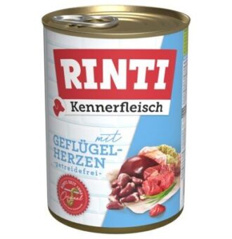 RINTI ínyenceknek gazdaságos csomag 12 x 400 g - Szárnyasszív - Kisállat kiegészítők webáruház - állateledelek