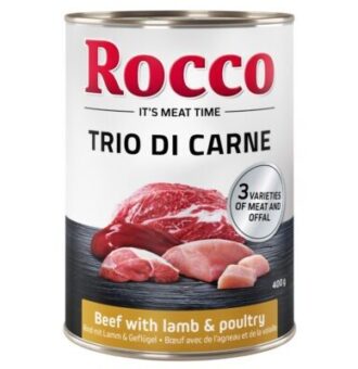 24x400g Rocco Classic Trio di Carne Marha