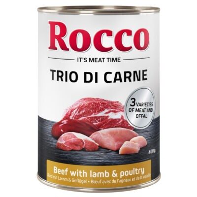 24x400g Rocco Classic Trio di Carne Marha