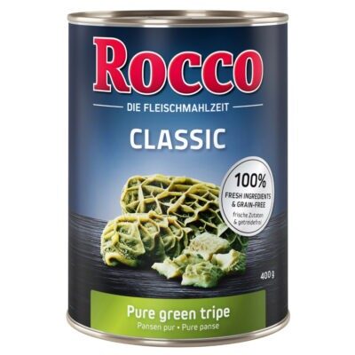 24x400g Rocco Classic nedves kutyatáp- Pacal pur - Kisállat kiegészítők webáruház - állateledelek