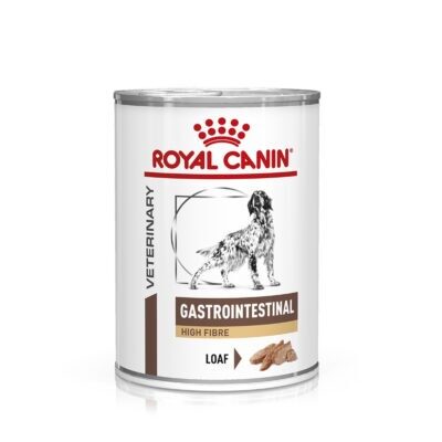 48x410g Royal Canin Veterinary Canine Gastrointestinal High Fibre Mousse nedves kutyatáp - Kisállat kiegészítők webáruház - állateledelek