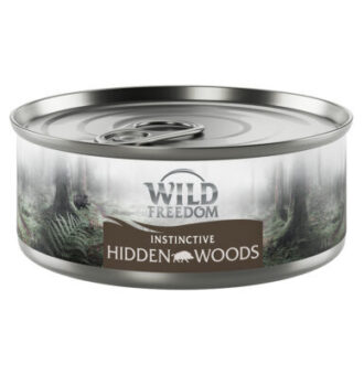 24x70g Wild Freedom Adult Hidden Woods - vaddisznó nedves macskatáp - Kisállat kiegészítők webáruház - állateledelek
