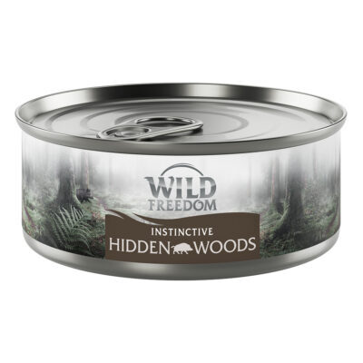 24x70g Wild Freedom Adult Hidden Woods - vaddisznó nedves macskatáp - Kisállat kiegészítők webáruház - állateledelek